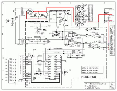 0-24VDC Digital PIC Power Supply - Schematic Design