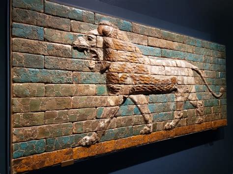 Babylonian Panel with a Striding Lion - Teacher Curator