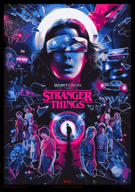 Stranger Things (S3) poster by Fraser Gillespie : r/StrangerThings