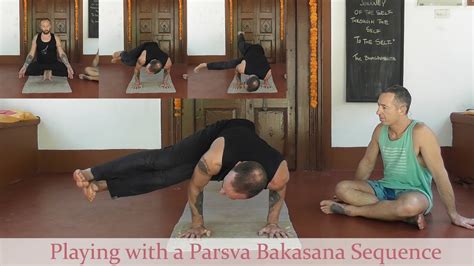 Playing With Parsva Bakasana Variations - YouTube