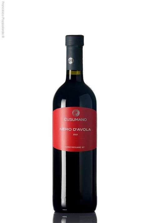 Nero D'Avola Cusumano, Sicilian red wine. | Red wine, Wine, Best red wine