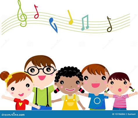 Free Children Singing Clipart