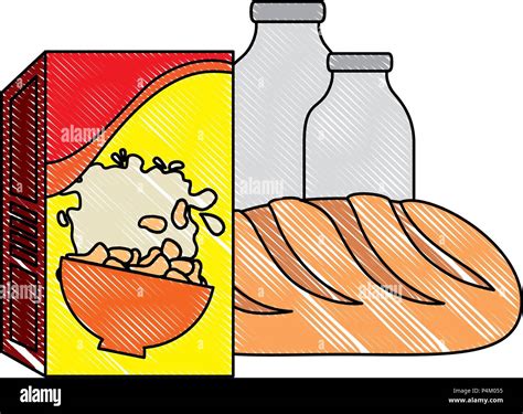 Breakfast cereal box cartoon hi-res stock photography and images - Alamy