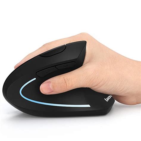 Buy Lekvey Ergonomic Mouse, Vertical Wireless Mouse - Rechargeable 2 ...