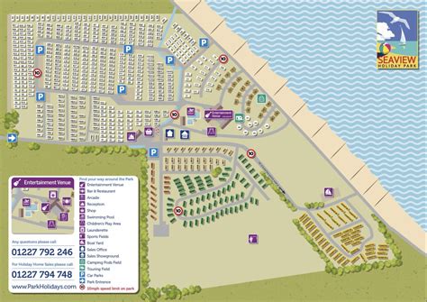 Weymouth Bay Holiday Park Map