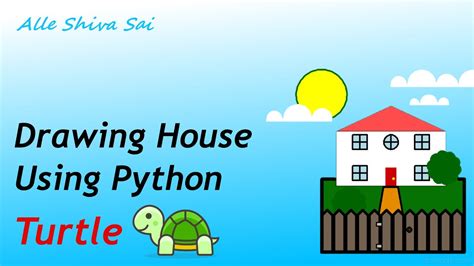 How to draw House/Home using Python | Turtle | House Module | # ...