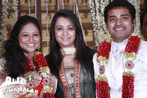 Trisha at Dance Master Shobi wedding | Veethi