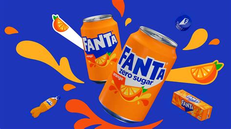 Fanta unveils bubbly global brand identity