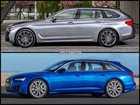 Photo Comparison: BMW 5 Series Touring vs Audi A6 Avant