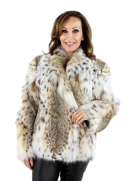 Cat Lynx Fur Jacket - Women's M/L| Estate Furs