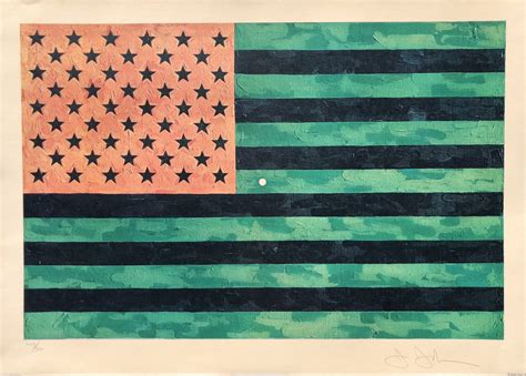 Flag (Moratorium), 1969 by Jasper Johns - Denis Bloch Fine Art