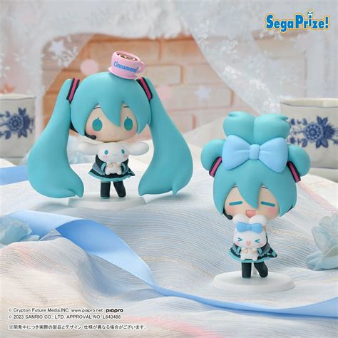 Hatsune Miku Cinnamoroll Nendoroid and Sega figures - YouLoveIt.com