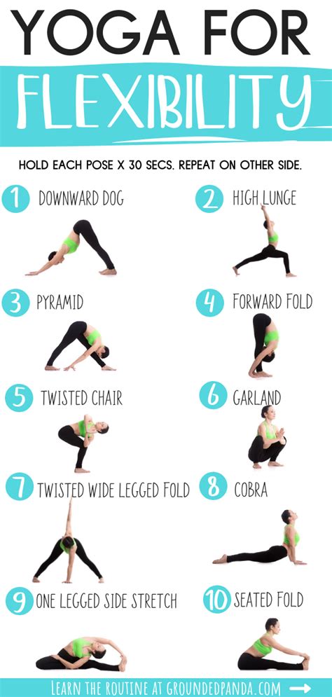 10 Minute Beginner Yoga Routine for Flexibility (+ Free PDF) | Yoga ...