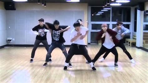 BTS 'I Need U' mirrored Dance Practice - YouTube