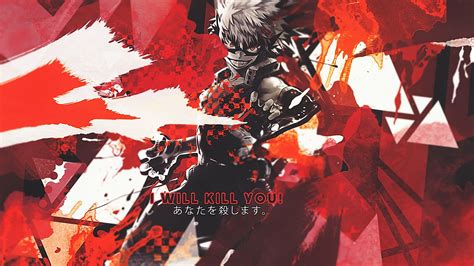 #Anime My Hero Academia Katsuki Bakugou #1080P #wallpaper #hdwallpaper ...