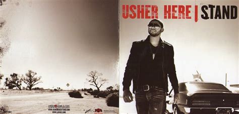 Encarte: Usher - Here I Stand - Encartes Pop