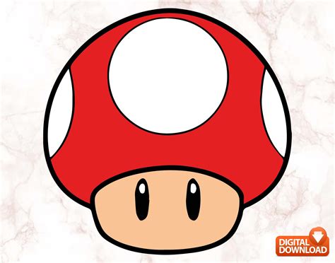 Mario Mushroom Drawings