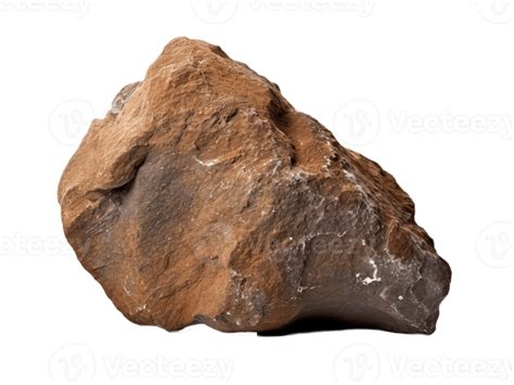 Rock stone boulder isolated on transparent background. PNG file, cut ...