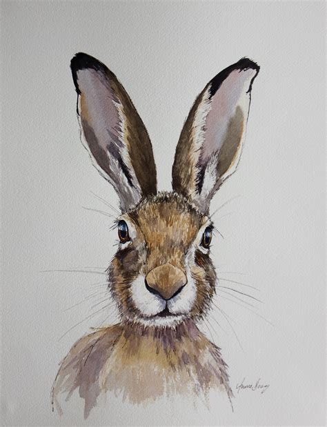 Hares – Ginger Hare Art