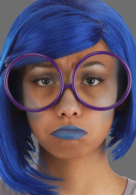 Disney Inside Out Sadness Costume Accessory Glasses