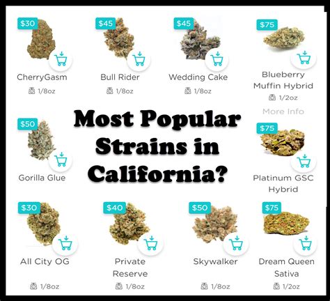 What are the Most Popular Cannabis Strains in California?