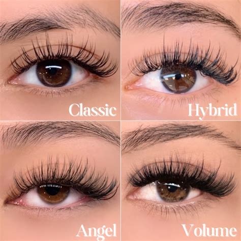 Different Types of Lash Extensions