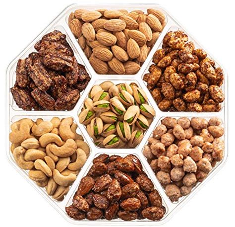 Holiday Nuts Gift Basket - Fresh Sweet & Salty Dry Roasted Gourmet Nuts ...