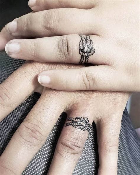 43 Wedding Ring Tattoos To Honor True Love - Our Mindful Life