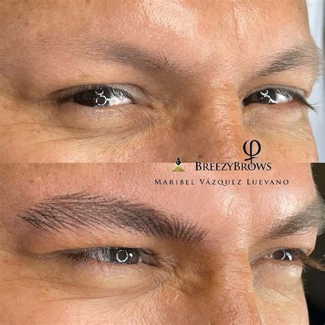 Eyebrows Men Before After