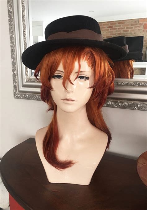 Chuuya Nakahara BSD Cosplay Wig Chuya - Etsy