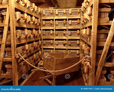 Animal Cages Inside Noah`s Ark Replica At The Ark Encounter Editorial ...