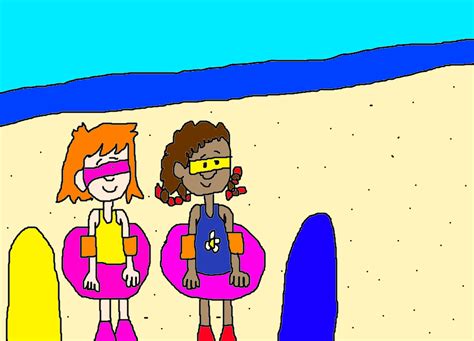 Rosie and Clementine at Guppy Pond by MikeJEddyNSGamer89 on DeviantArt