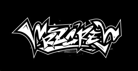 A collection of graffiti fonts on the wall beside the street – Free ...