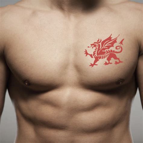 Welsh Dragon Tattoo - Printable Calendars AT A GLANCE