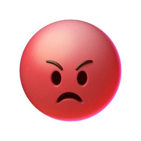 Angry Face Red Emoji GIF | GIFDB.com