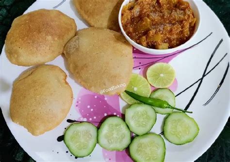 Poori sabji Recipe by Dr.Madhumita Mishra - Cookpad