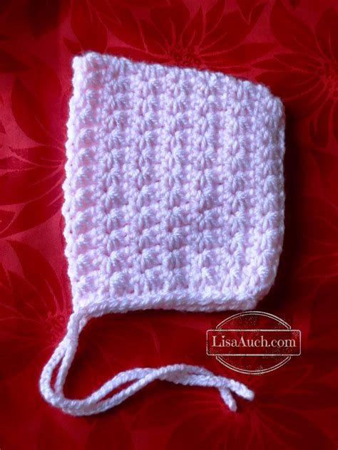 Free Crochet Patterns for Baby Bonnets – LisaAuch