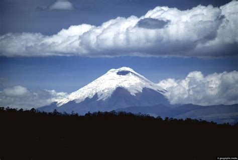 View of Cotopaxi Volcano in Ecuador - Geographic Media