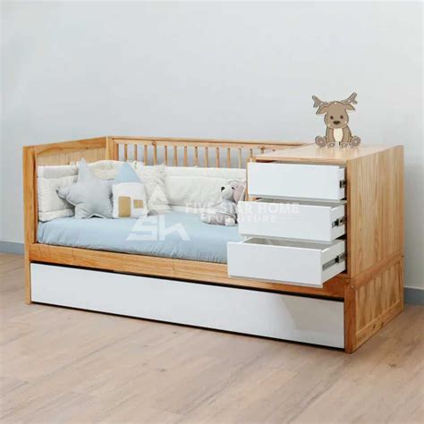 Modern Functional Baby Crib