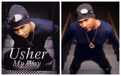 Usher Recreates Iconic 'My Way' Cover Ahead of Album's 25th Anniversary ...