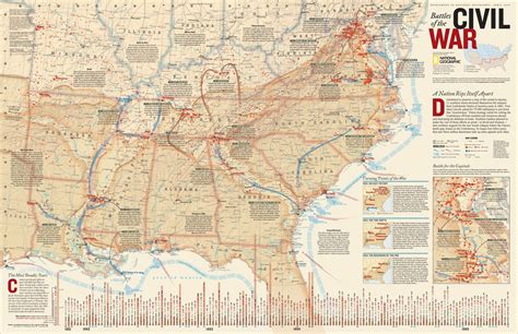 DECAL, Civil War, vintage map, civil war art, civil war maps, civil war ...