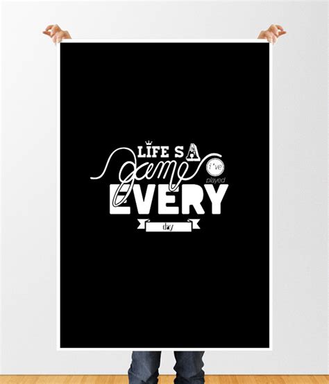 Game "Life is a game" on Behance