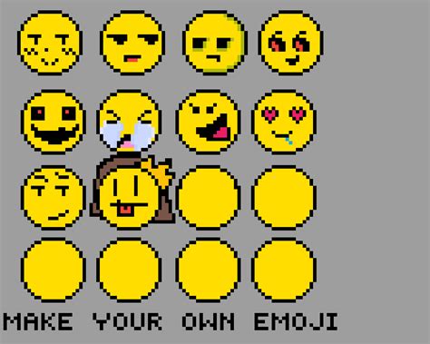 Editing Make Your Own Emoji!!! - Free online pixel art drawing tool ...