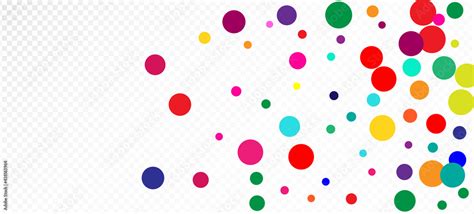 Rainbow Confetti Trendy Vector Wallpaper. Stock Vector | Adobe Stock