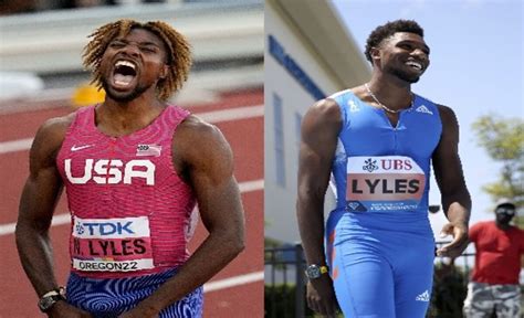 Noah Lyles Family: Wife, Children, Parents, Siblings, Nationality ...