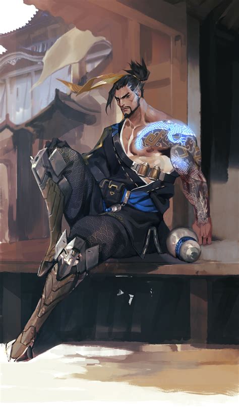 overwatch hanzo by SiaKim on DeviantArt