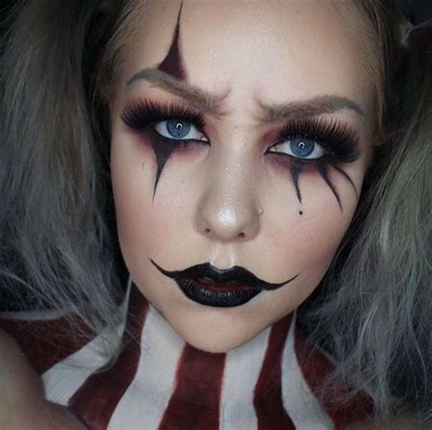 Easy Evil Clown Makeup