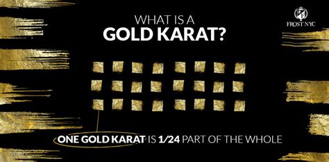 Understanding the Gold Karat Scale – FrostNYC