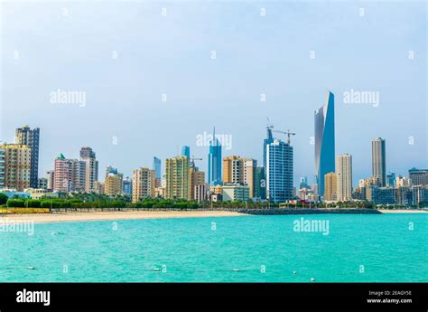 Skyline of Kuwait Stock Photo - Alamy