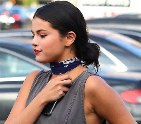 Selena Gomez Shows Off New Behind-the-Ear Neck Tattoo in L.A.